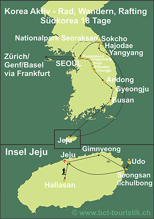 Korea Aktiv 18 Tage Korea Aktiv 18 Tage