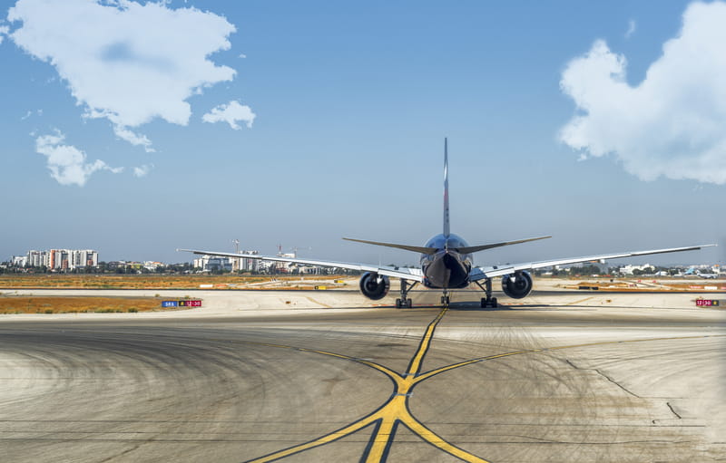 Flug nach Japan