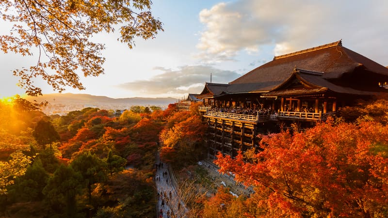 Kiyomizudera Tempel Kyoto