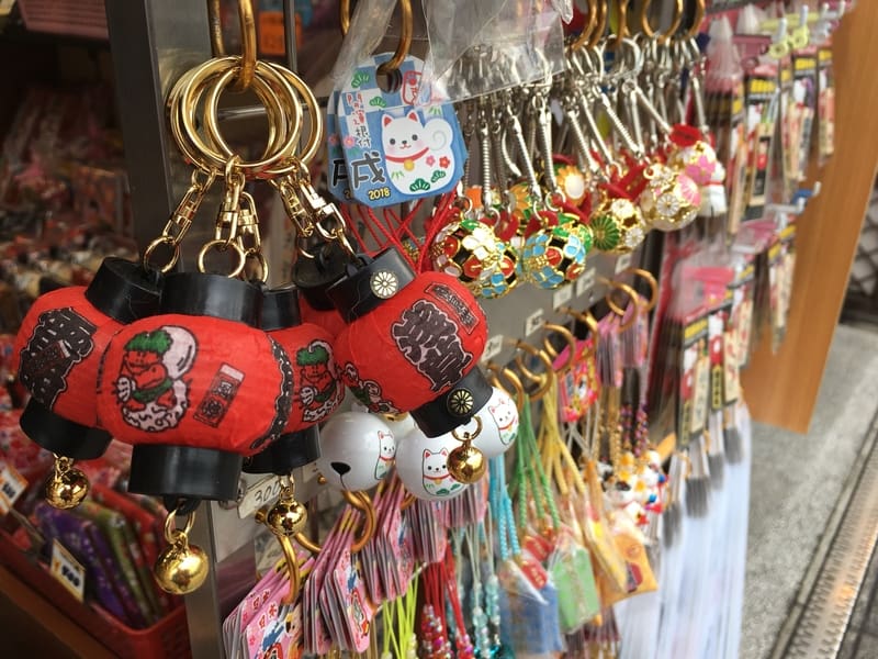 Souvenirladen in der Nakamise-Strasse