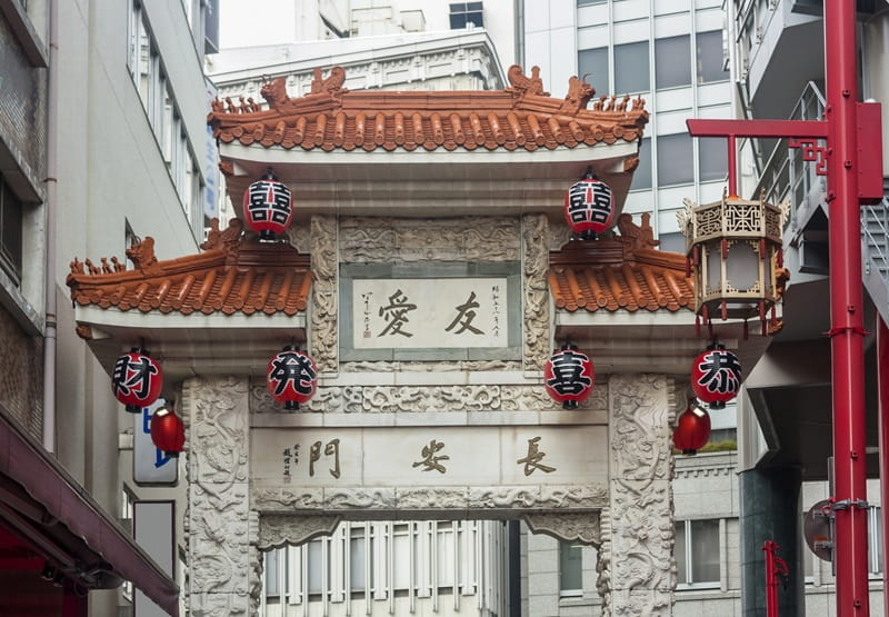 Nankinmachi Chinatown in Kobe