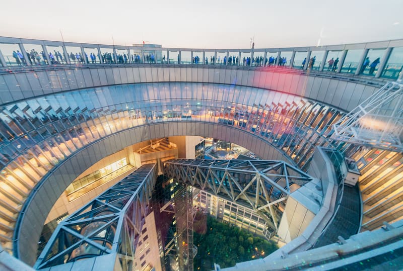 Umeda Sky Building Aussichtsplattform
