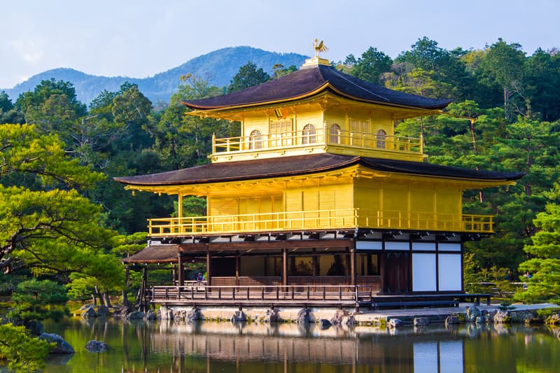 Kinkakuji Goldener Pavillon Spiegelung