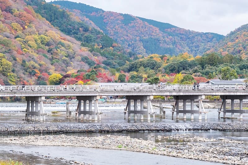 Togetsukyo Brücke in Arashiyama