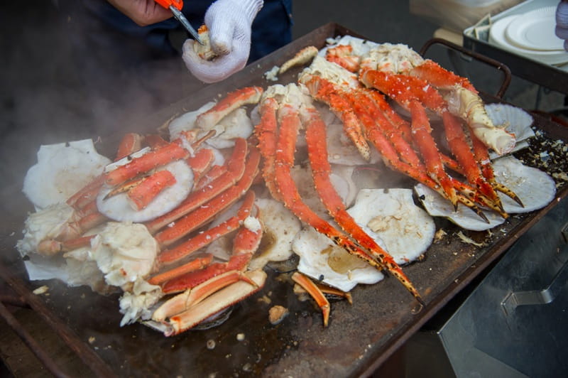 Tsukiji Fischmarkt Tokyo