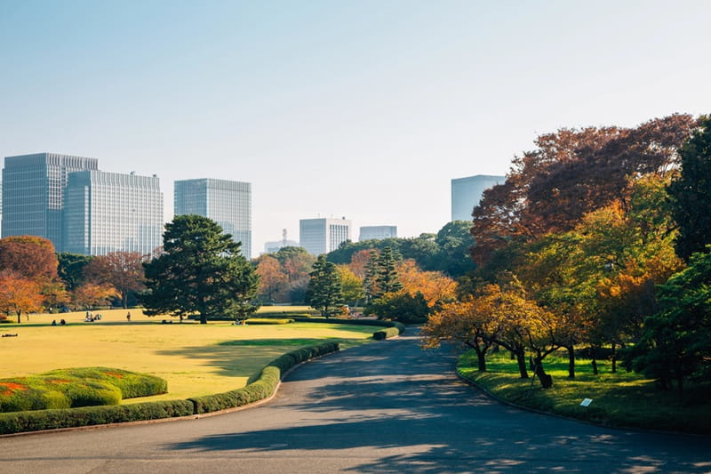 Ostgärten des Kaiserpalasts Tokyo