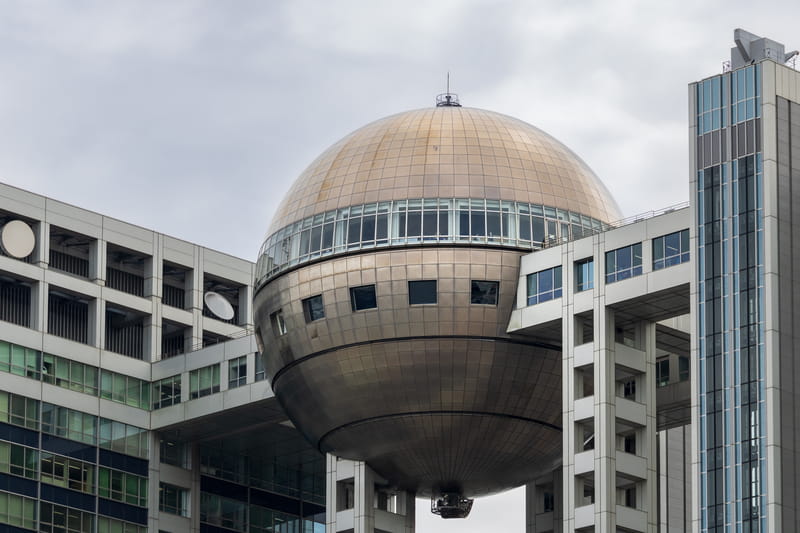 Fuji TV Aussichtsplattform auf Odaiba