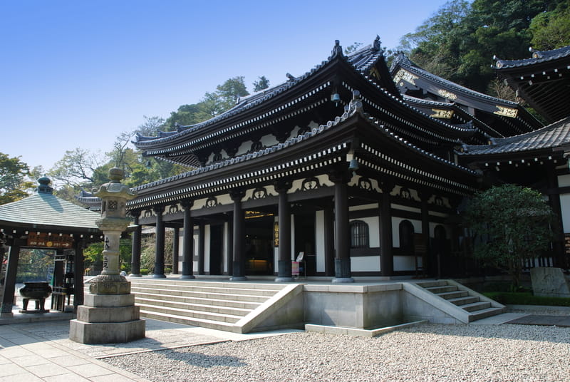 Hasedera Tempel mit Meerblick in Kamakura