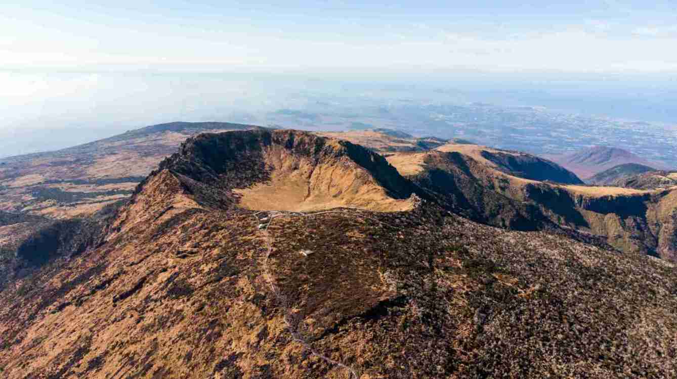Hallasan Vulkankrater auf Jeju