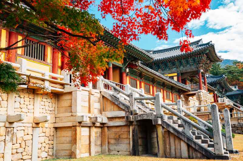 Bulguksa Tempel in Gyeongju