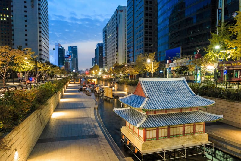 Südkorea Intensiv – Laternenfestival am Cheonggyecheon